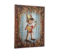 Carlo Collodi, Pinocchio (Fairy Tale Collection) Ultra Lined Hardcover Journal (Elastic Band Closure)