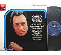 Carlo Maraia Giulini, Philharmonia Orchestra - Schubert: Symphony No. 8 Unfinished, Brahms: Haydn Variations