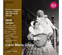 CARLO MARIA GIULINI; ANNA MARIA ROVERE; EUGENIA RATTI; ROYAL LIVERPOOL PHILHARMONIC ORCHESTRA - VERDI: FALSTAFF (1955)