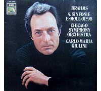 Carlo Maria Giulini / Chicago Symphony Orchestra - ASD 2650 Brahms Symphony 4 Chicago Symphony Carlo Maria Giulini LP
