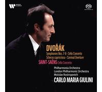 Giulini,Carlo Maria - Dvorák: Symphonies Nos. 7-9/Cello Concerto/Scherzo Capriccioso