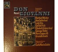 Carlo Maria Giulini & Philharmonia Orchestra London / Eberhard Wächter / Joan Sutherland / Luigi Alva / Gottlob Frick / Elisabeth Schwarzkopf / Giuseppe Taddei / Piero Cappuccilli u.a. - Mozart: Don Giovanni (Gesamtaufnahme, italienisch gesungen) [Vinyl Schallplatte] [4 LP Box-Set]