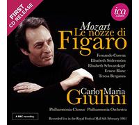 CARLO MARIA GIULINI; PHILHARMONIA ORCHESTRA - MOZART: LE NOZZE DI FIGARO, K. 492 (LIVE)