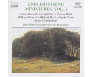 Carlo Martelli English String Miniatures, Vol. 3 (CD) Album (US IMPORT)