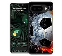 CARLOCA Compatible with Google Pixel 10A Case Design for Girl Shockproof Anti-Scratch Hard PC Back Case Esthetics Fashion Pattern Sizzling Soccer Mate