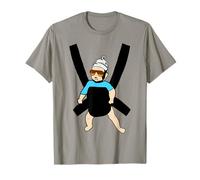 Carlos Baby with Sunglasses in Carry Strap T-Shirt
