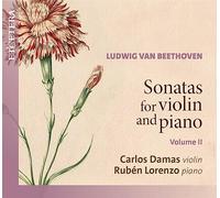 Carlos Damas (violin), Ruben Lorenzo (piano) - Beethoven: Sonatas for Violin and Piano, Volume II