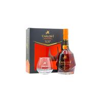 Carlos I - Solera Gran Reserva - Brandy 100cl 40% ABV Glass Pack