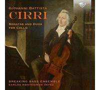 Carlos Montesinos Defez Breaking Bass Ensemble – Cirri: Sonatas and Duos for Cello – CD – Edel
