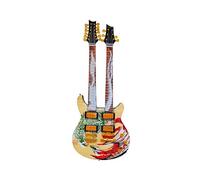 Carlos Santana Double Neck Miniature Guitar Replica