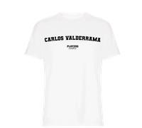 Carlos Valderrama Men's T-Shirt - White / 3XL