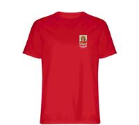 Carlos Valderrama World Cup Sticker Men's T-Shirt - Red / 2XL