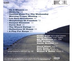 CARLOS VEGA (SAXOPHONE) - BIRD'S UP [DIGIPAK] NEW CD