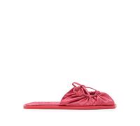 CARLOTHA RAY quilted ties flat mules - Pink 35-37-39