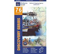 Carlow, Kilkenny, Waterford and Wexford Discovery Map 76 ~ With free distance ruler
