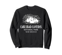 Carlsbad Caverns National Park Natural Cave Entrance Bats Sweatshirt