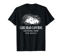 Carlsbad Caverns National Park Natural Cave Entrance Bats T-Shirt