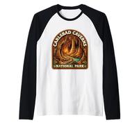 Carlsbad Caverns National Park Souvenir New Mexico Visitor Raglan Baseball Tee