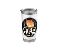Carlsbad Caverns National Park Sunset Cave Stainless Steel Insulated Tumbler