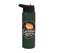 Carlsbad Caverns National Park Sunset Cave Stainless Steel Insulated Water Bottle