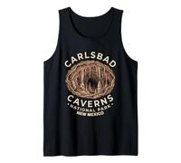 Carlsbad Caverns National Park Vintage Retro Design Tank Top