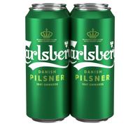 Carlsberg Pilsner 4 Pack - 3.4% 4x500ml