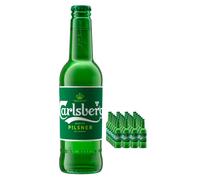 Carlsberg Pilsner Beer Glass Bottle Multipack, 24 x 330 ml