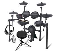 Carlsbro CSD35M 9-Piece Mesh Electronic Drum Kit Set with Stool & Headphones, Electric Drums for Beginners and Advanced Players, Ultimate Home Practice & Performance Experience