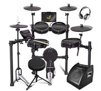 Carlsbro CSD45M Mesh Head Electronic Drum Kit with Tablet Mount, Digital Electric Set & 50W Monitor - Complete Package for Practice, Performance & Home Use