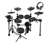 Carlsbro CSD600 Mesh Head Electronic Drum Kit - Full-Size Mesh Drum Kit w/Stool, Headphones, 50 Lessons Included, Perfect for Beginners & Pros