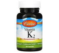 Carlson Labs Vitamin K2 MK-4 5mg 60 Capsules