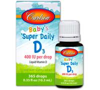Carlson Labs, Baby's Super Daily D3, 400 IU, 0.35 fl oz (10.3 ml)