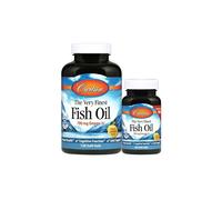 Carlson Labs Fish Oil, Lemon Flavour, 120 + 30 Free Soft Gel Capsules