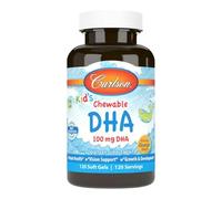 Carlson Labs Kid's Chewable DHA 100mg Orange Softgels 120
