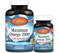 Carlson Labs Maximum Omega Softgels 2000 Softgels