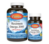 Carlson Labs Maximum Omega 2000 Softgels+30 90 Softgels