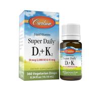 Carlson Labs Super Daily D3+K2 2000iu 10ml