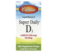 Carlson Labs Super Daily Vitamin D3 for Strong Bones & Immunity - 10ml