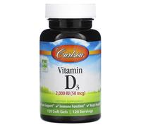 Carlson Labs Vitamin D3 2000iu 360 Softgels