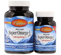 Carlson Labs Super Omega-3 Gems - 100 + 30 softgels