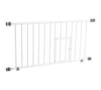 Carlson Mini Adjustable 73cm to 96cm Pet Gate, Pressure Mount with 15cm Extension Kit