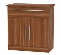Carlton 1 Drawer 2 Door Sideboard (Ready Assembled) Ready Assembled 2 U Walnut One Size