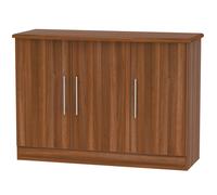 Carlton 3 Door Sideboard (Ready Assembled) Ready Assembled 2 U Walnut One Size