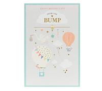 Carlton Cards Embossed From The Bump Happy Mother's Day Card
