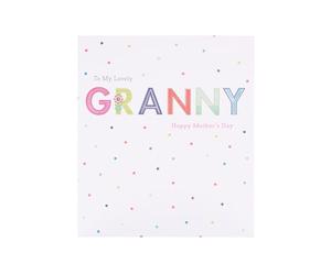 Carlton Cards to My Lovely Granny Foiled Happy Mother's Day Card Mothers Day Greeting Cards 657767