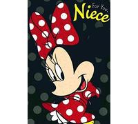 CARLTON DISNEY'S MINNIE MOUSE NIECE BIRTHDAY CARD 419036