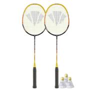 Carlton Elite 9000Z Badminton Racket Twin Set