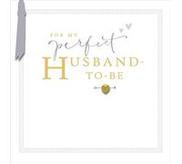 Carlton - for My Perfect Husband to Be - Engagement Card