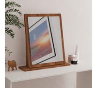 Carlton Mirror (Ready Assembled) Ready Assembled 2 U Walnut One Size