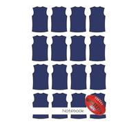 Carlton Notebook: 200 pages, 8mm ruled | 6x9 inches | Perfect for Carlton Blues AFL fans…Stationery for Footy Fans, Students & Office Use...Ideal for work, university, travel, gifts and more